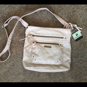 Stone and Co. Stone Mountain Bone Crossbody Purse